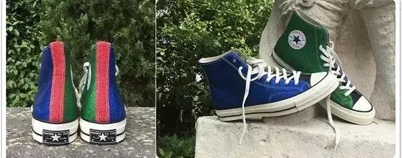 匡威converseambush联名,rickowens联名匡威1970s