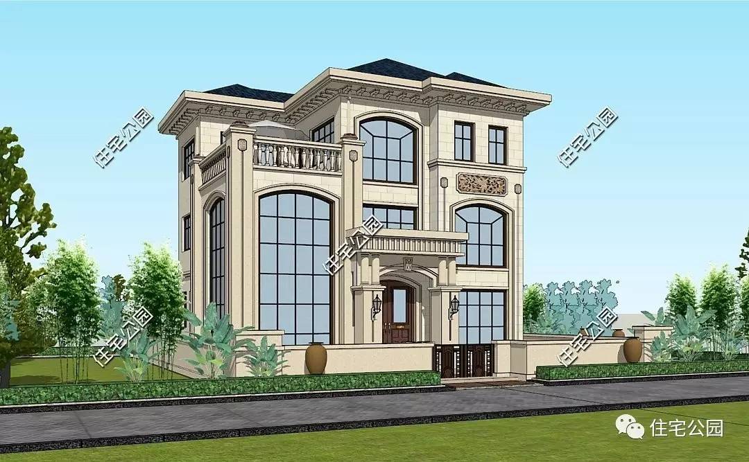 10套农村别墅合集中式小院,10套农村别墅效果图