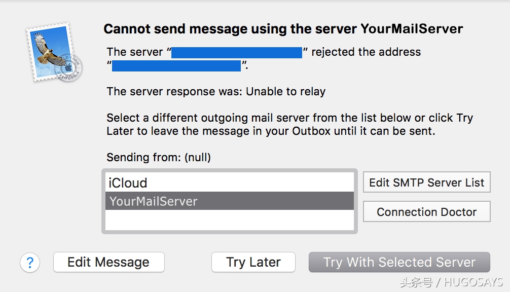 mac自带邮箱为什么无法发送邮件,mac为什么发送不了邮件