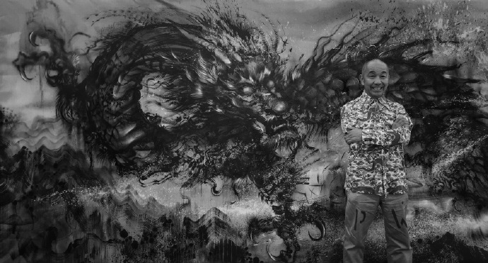 有灵魂的画能治愈一切,行走水墨里的灵魂画者