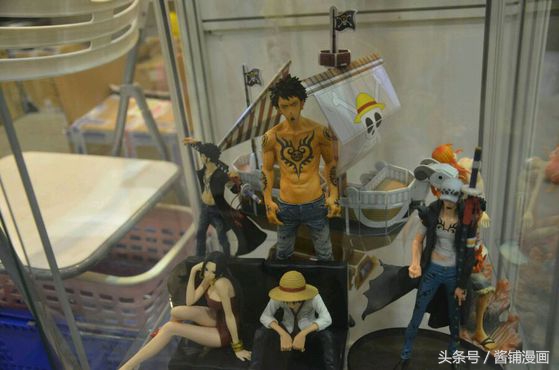 海贼王手办，动漫模型：妖都萤火虫漫展，好看好玩的东西好多