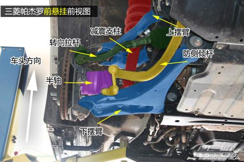 帕杰罗底盘结构详解干货,三菱帕杰罗交叉轴表现