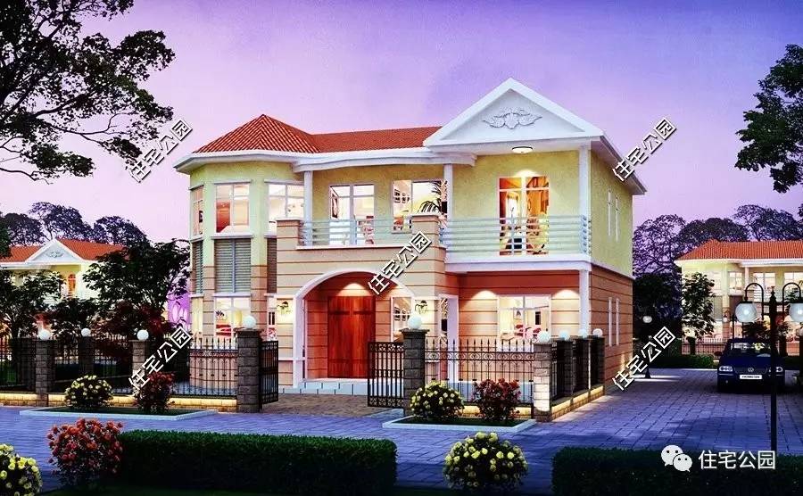 10套农村别墅合集中式小院,10套农村别墅效果图