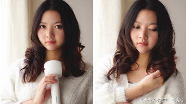 梨花头卷发棒怎么卷,自己卷梨花头教程不用卷发棒