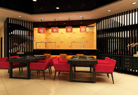 新中式餐馆设计理念,新中式装修轻奢高级感餐馆