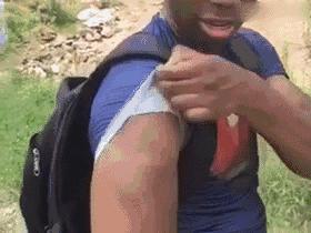 最近天气有多热？连黑人兄弟都要逃回家避暑了