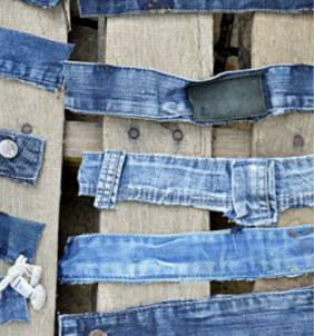 破旧牛仔裤如何废物利用,旧的牛仔裤怎么变废为宝