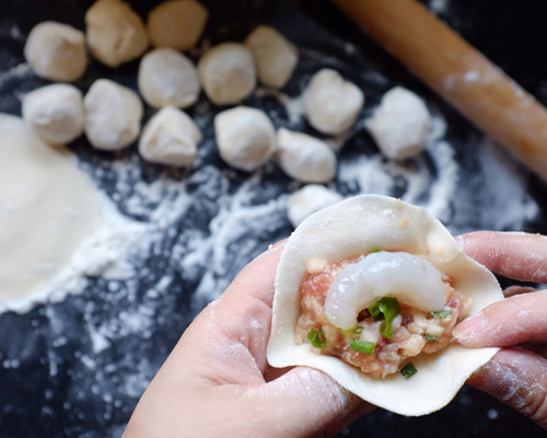 这包饺子的手法太妙了,一些包饺子的小方法