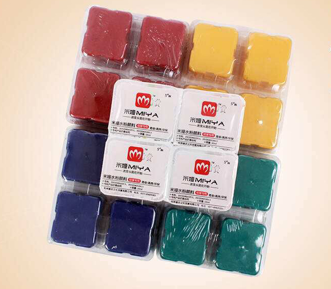 水粉画儿童3-6岁工具教程,学习水粉画简单漂亮的