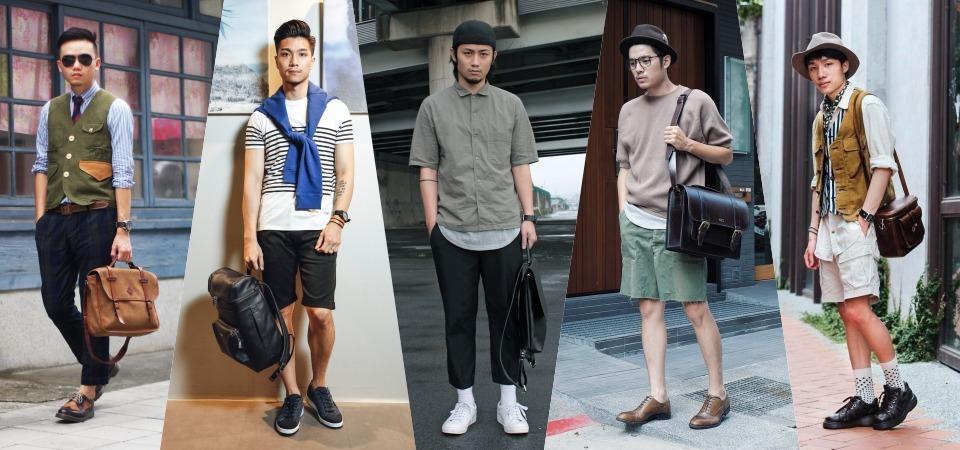 男生时尚背包穿搭,教你打造型男穿搭风格