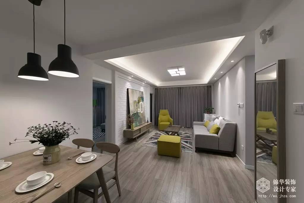 无锡锦华装饰一居室日式装修,无锡锦华装饰圆融95平精装