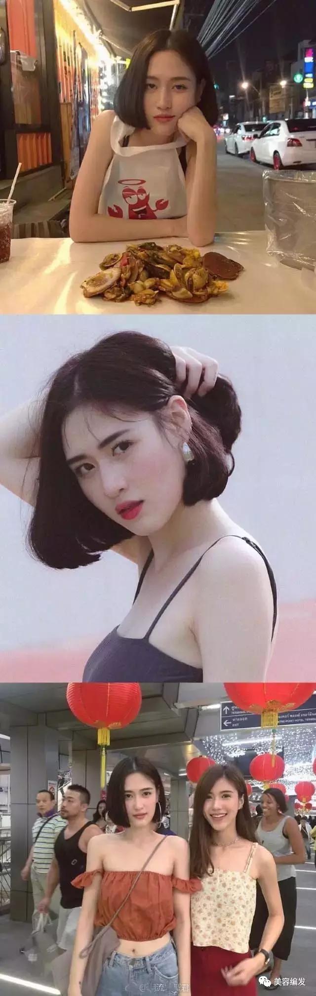 齐肩烫沙宣发型图片大全,齐肩沙宣头发型图片