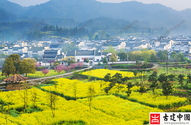 西递宏村徽派民宿,徽派西递宏村速写