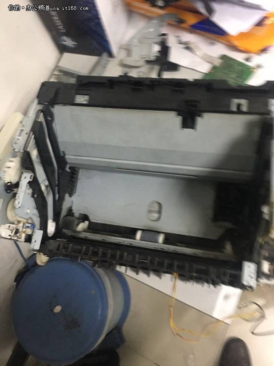 惠普1106打印机打印出来全是黑条,惠普2606打印机打印有黑条