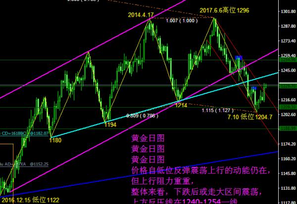 金价关注,关注黄金金价最新消息今天