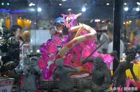 海贼王手办，动漫模型：妖都萤火虫漫展，好看好玩的东西好多