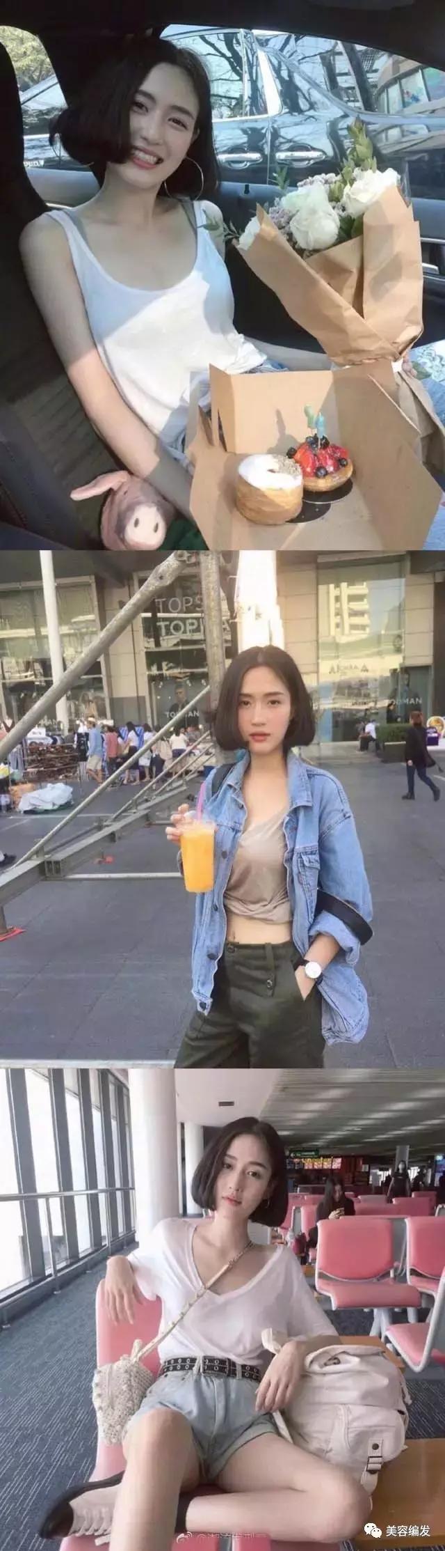 齐肩烫沙宣发型图片大全,齐肩沙宣头发型图片