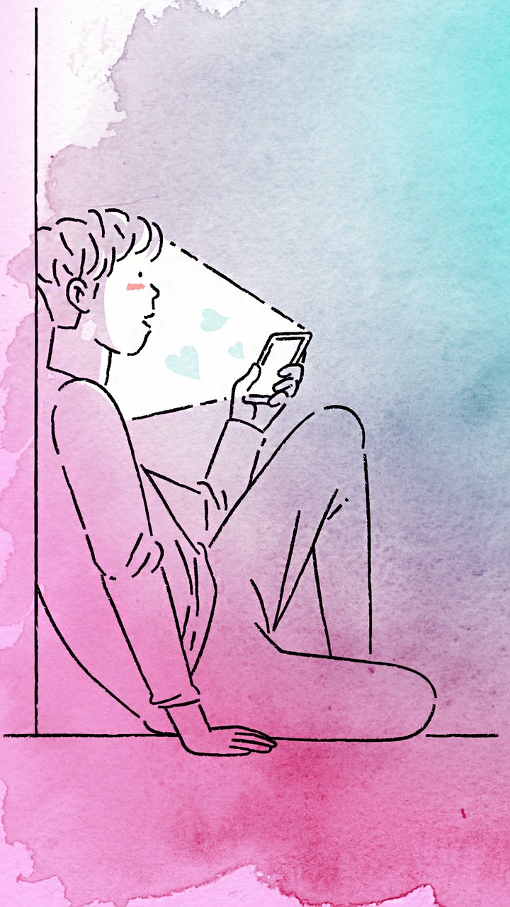 卡通情侣壁纸超清全面屏,卡通情侣壁纸高清大图