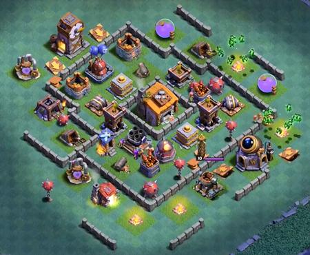 部落冲突建筑大师6本的最强阵型,部落冲突建筑大师6本最佳阵型2023