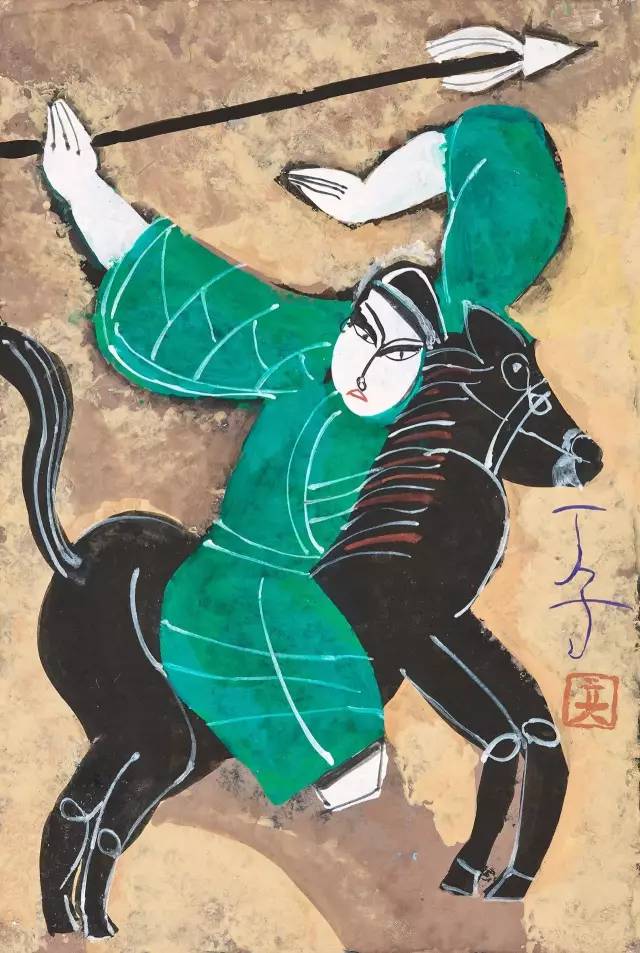 丁立人作品,艺术人物丁立人