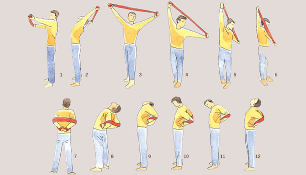 在家就能做：6招毛巾操有助缓解背痛、失眠……