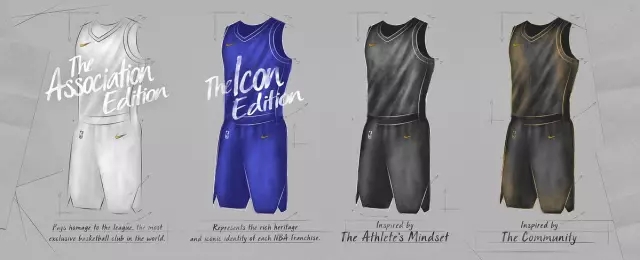 nike新赛季球衣发布会,耐克nba新球衣发布会