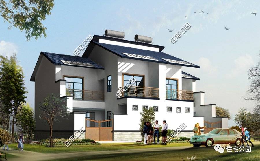 自建房不留滴水檐怎么排水,自建房关注滴水檐