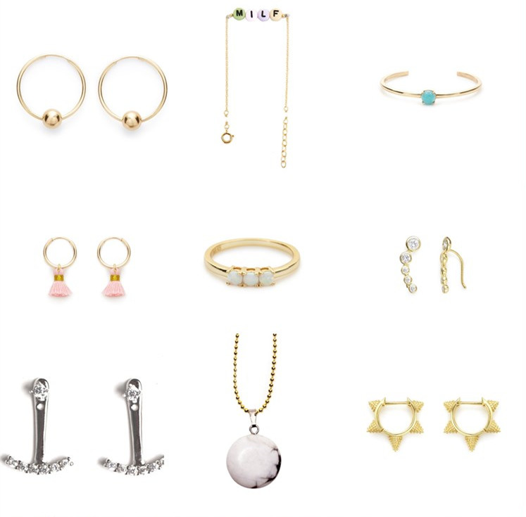 适合20岁左右女孩子的首饰品牌,20岁女生适合戴的金饰品