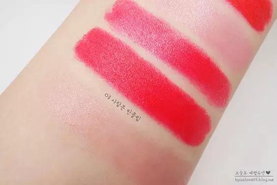 美妆必买的12支口红,韩妆必备口红色号