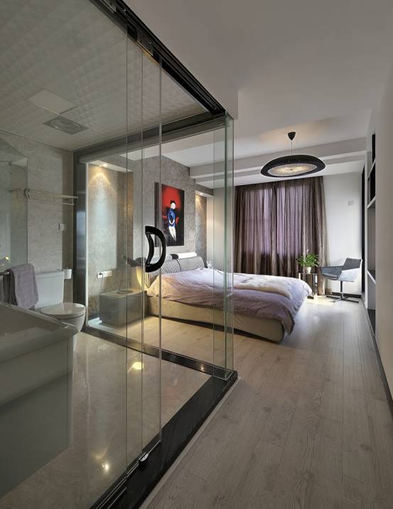 房间隔断用什么玻璃采光好,多道玻璃隔断采光