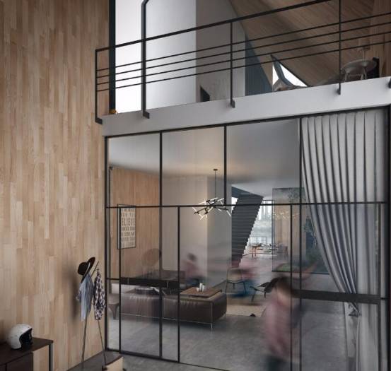 房间隔断用什么玻璃采光好,多道玻璃隔断采光