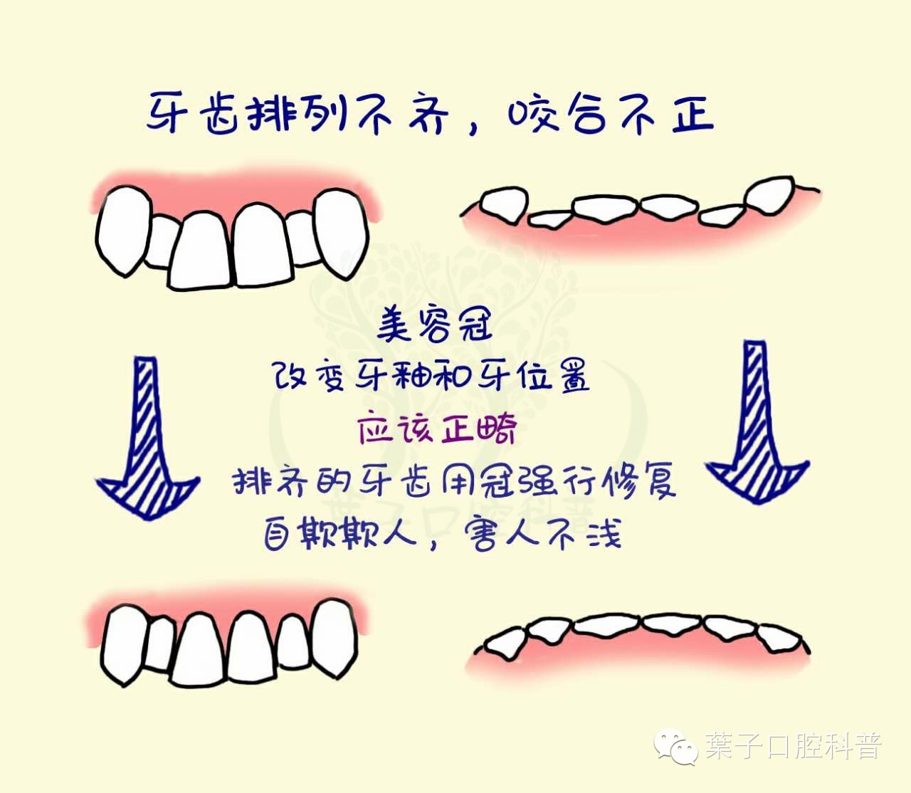 葉子口腔科普,口腔美容知识科普