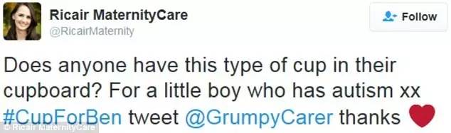 一只中国制造的小水杯，接力救援这个来自星星的孩子