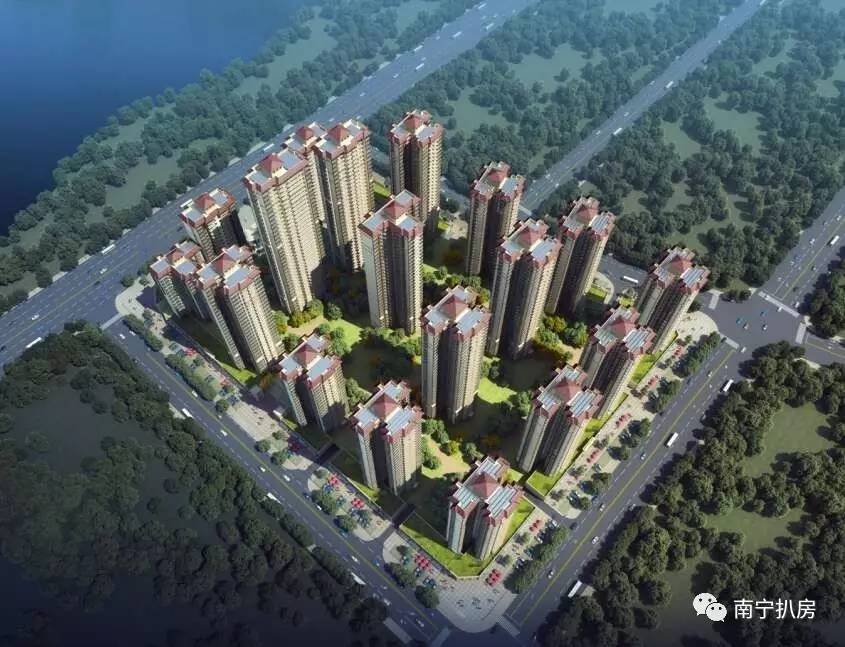 扒一扒楼盘,南宁青秀湖景房