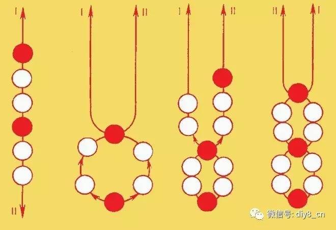 她用鱼线把一颗颗圆珠串起来，竟然会变成这样！