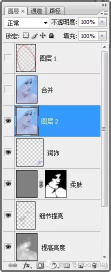 ps怎么把人物修透亮,photoshop教程人物脸色变白