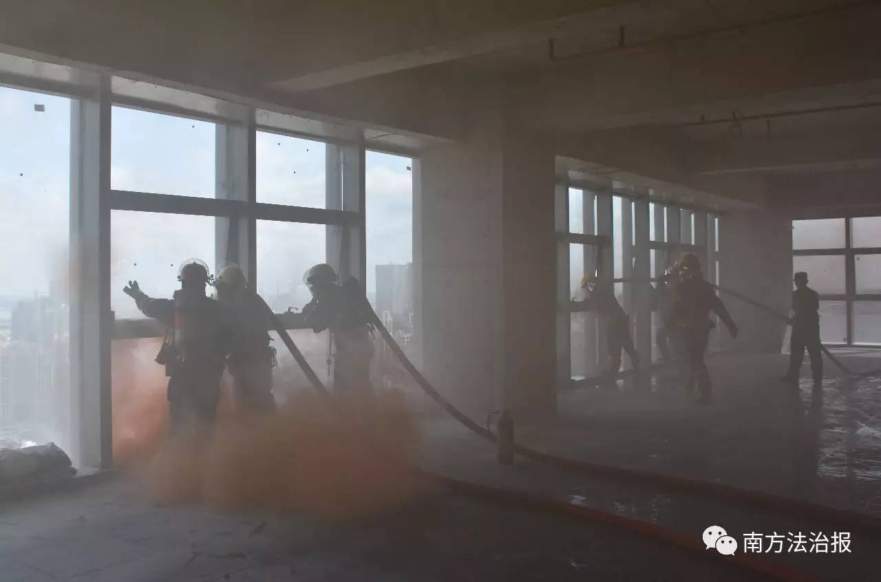 广东大型城市防火灭火救援演练,防火演练拍摄