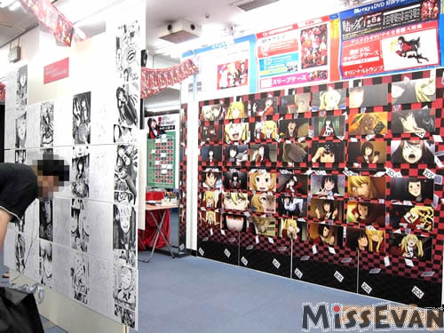 狂赌之渊AnimateOnlyShop举办“构思草图、动画画板展示、摄影区”