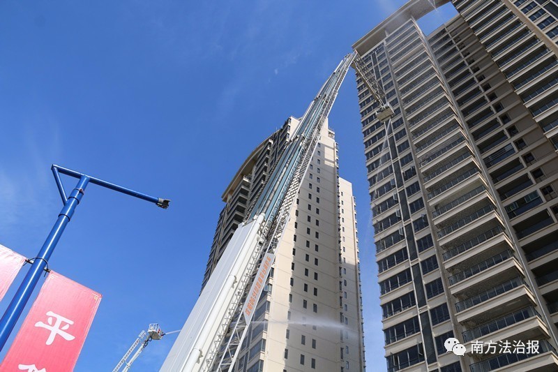 广东大型城市防火灭火救援演练,防火演练拍摄