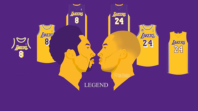 用8张图回顾24号科比,8号科比影响力