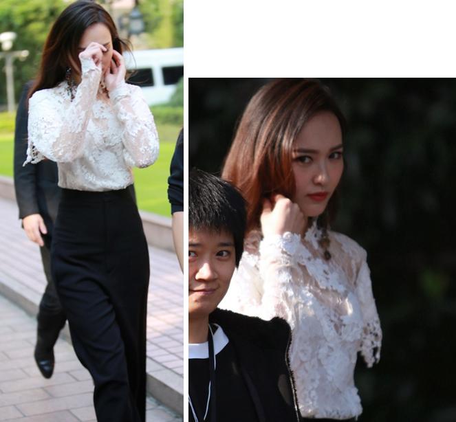 躲镜头的女星,躲镜头迪丽热巴