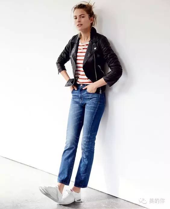 休闲九分裤搭配运动鞋好看吗,直筒九分裤怎么搭配运动鞋