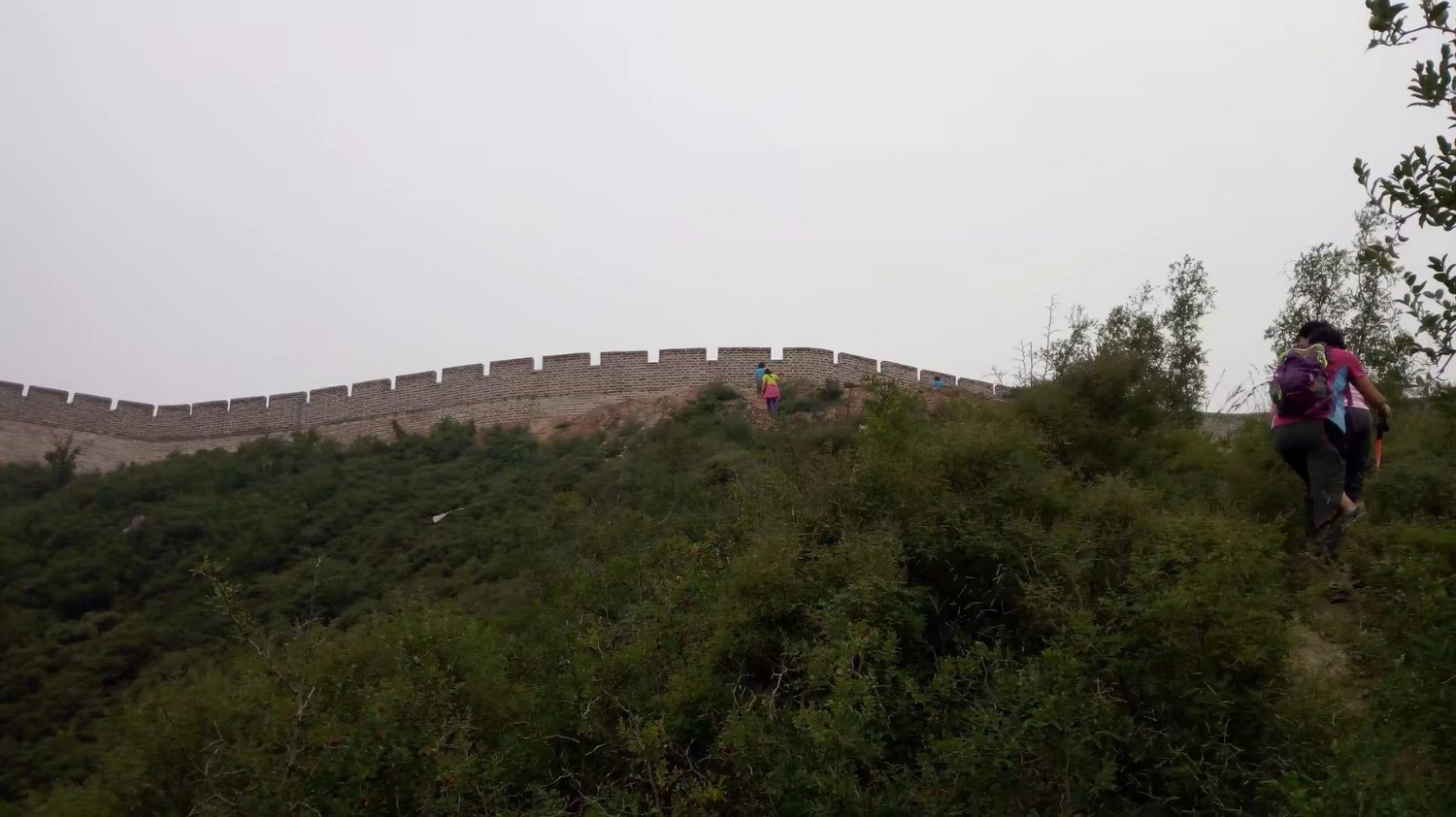 龙泉寺山小环穿——与教师一起爬山庆祝教师节