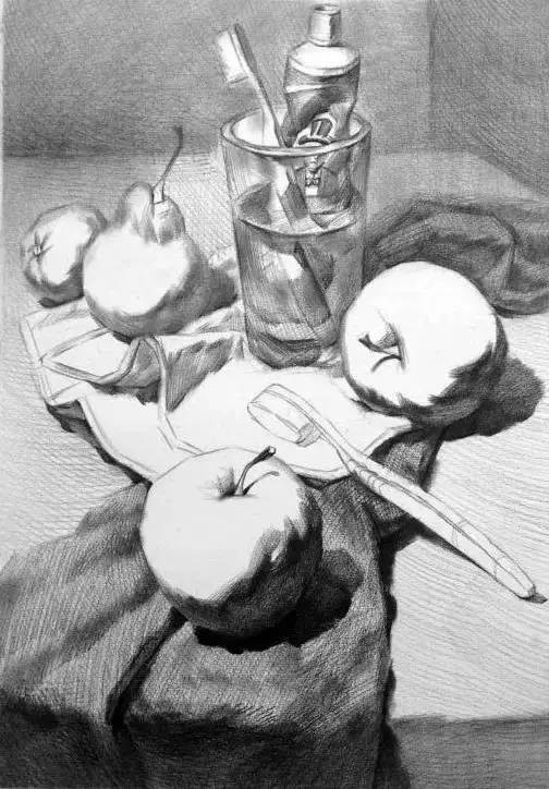 素描静物不会默写,素描不会画光影怎么办
