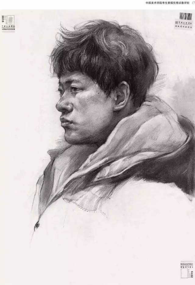 中国美术学院08年素描高分卷,中国美院素描高分卷