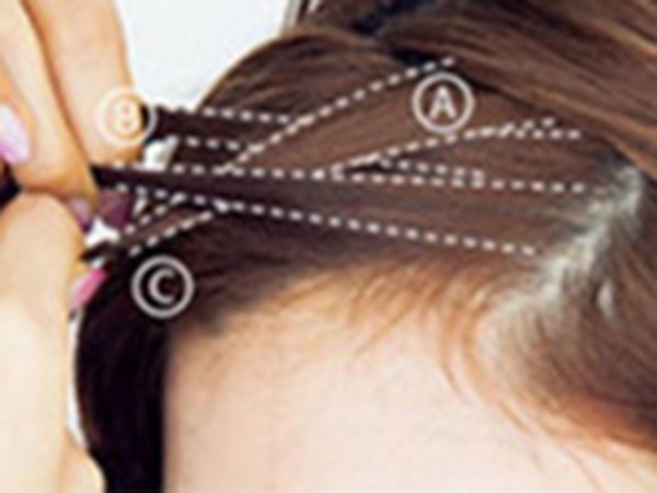 鱼骨辫半扎发编发教程简单好看,儿童刘海编发鱼骨辫