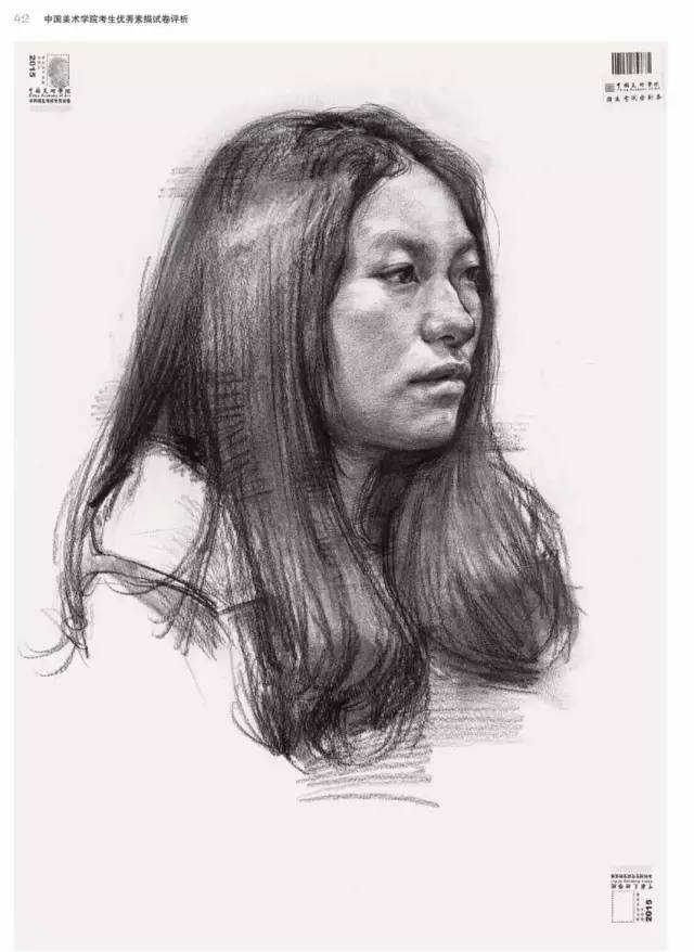 中国美术学院08年素描高分卷,中国美院素描高分卷