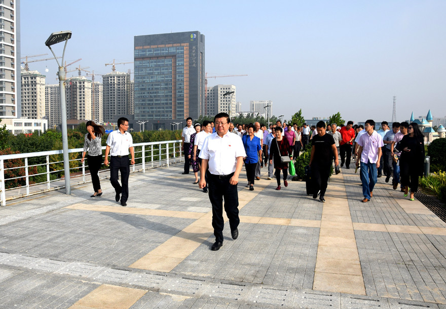 沧州渤海新区邀请群众代表共赏港城“美景”推进现代化滨海新城建设