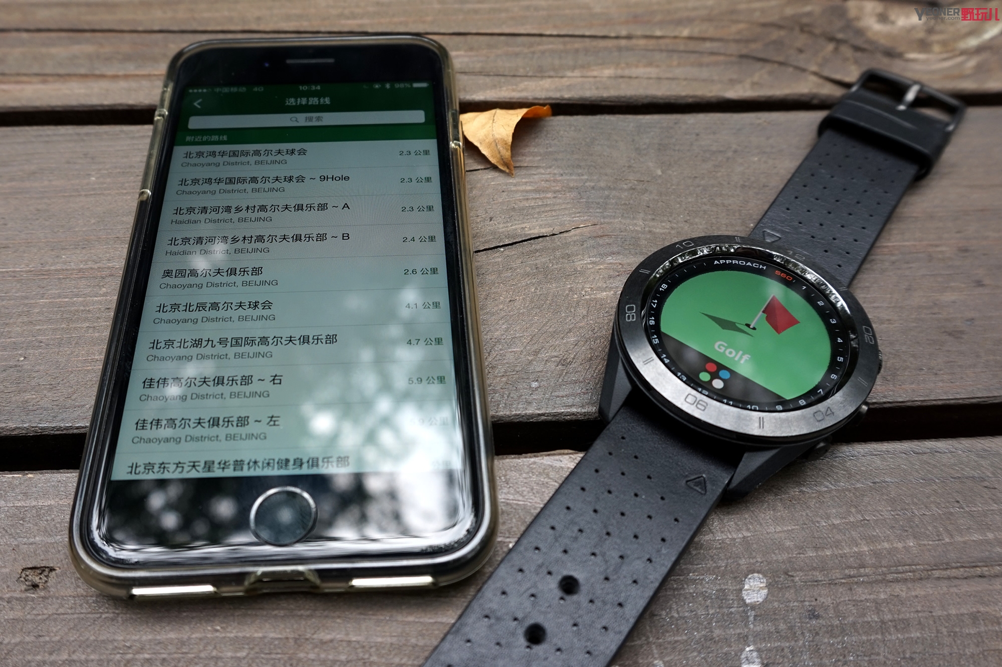 garmin高尔夫手表竞品,garmins62高尔夫智能腕表