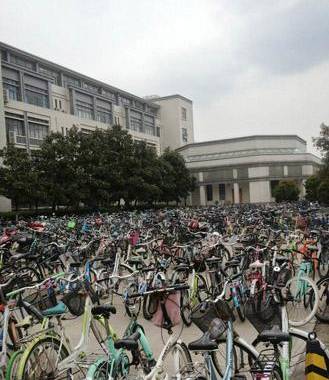 江南大学共享电动车,ofo小黄车免费